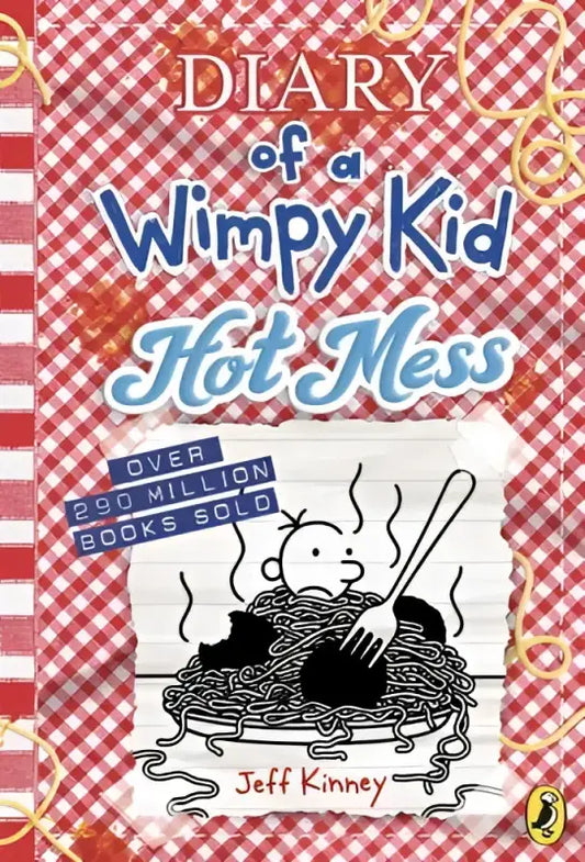 cover for DIARY OF A WIMPY KID: HOT MESS (BOOK 19)