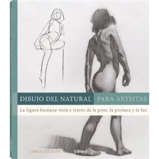 Human figure drawing book by Chris Legaspi with nude model sketches