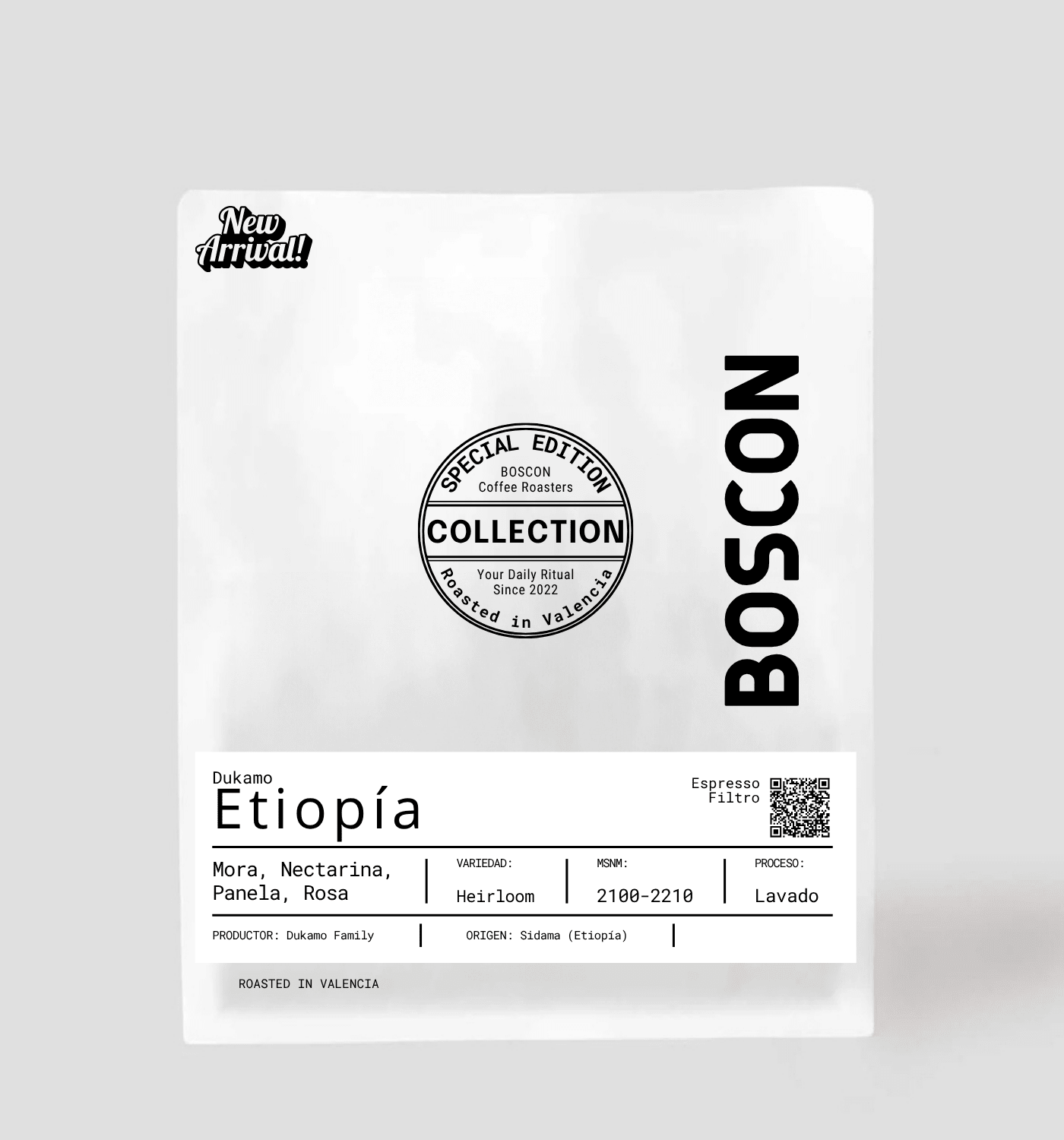 Dukamo – Etiopía (Collection) coffee bag