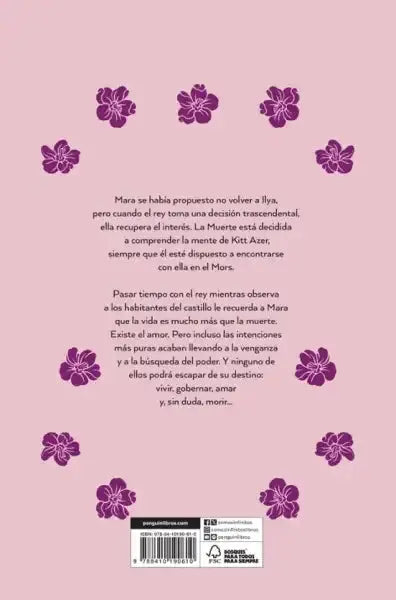 Pink fearful special limited edition book cover by Lauren Roberts, powerless universe