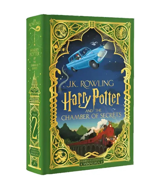 cover for HARRY POTTER AND THE CHAMBER OF SECRETS MINALIMA E