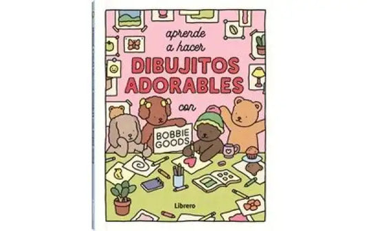 How to Draw Super Cute Things book by Bobbie Goods with pink cover