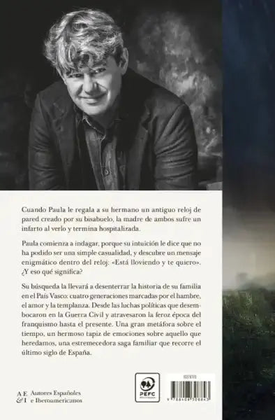 Hardcover of Está lloviendo y te quiero by Antonio Mercero family saga