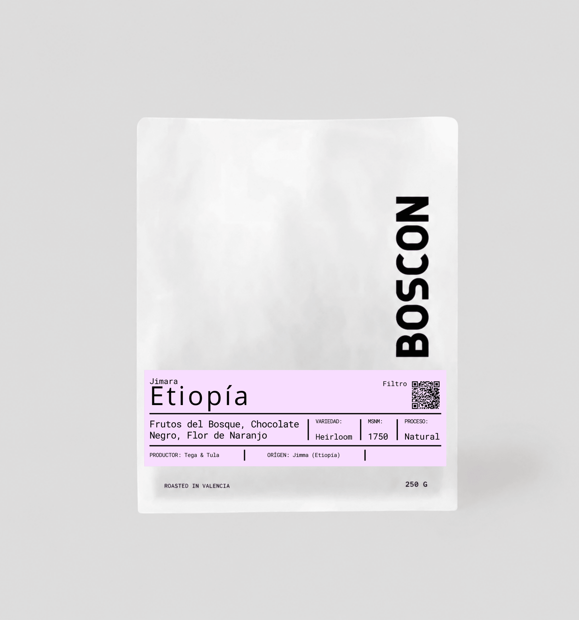Jimara – Etiopía (Classic) coffee bag