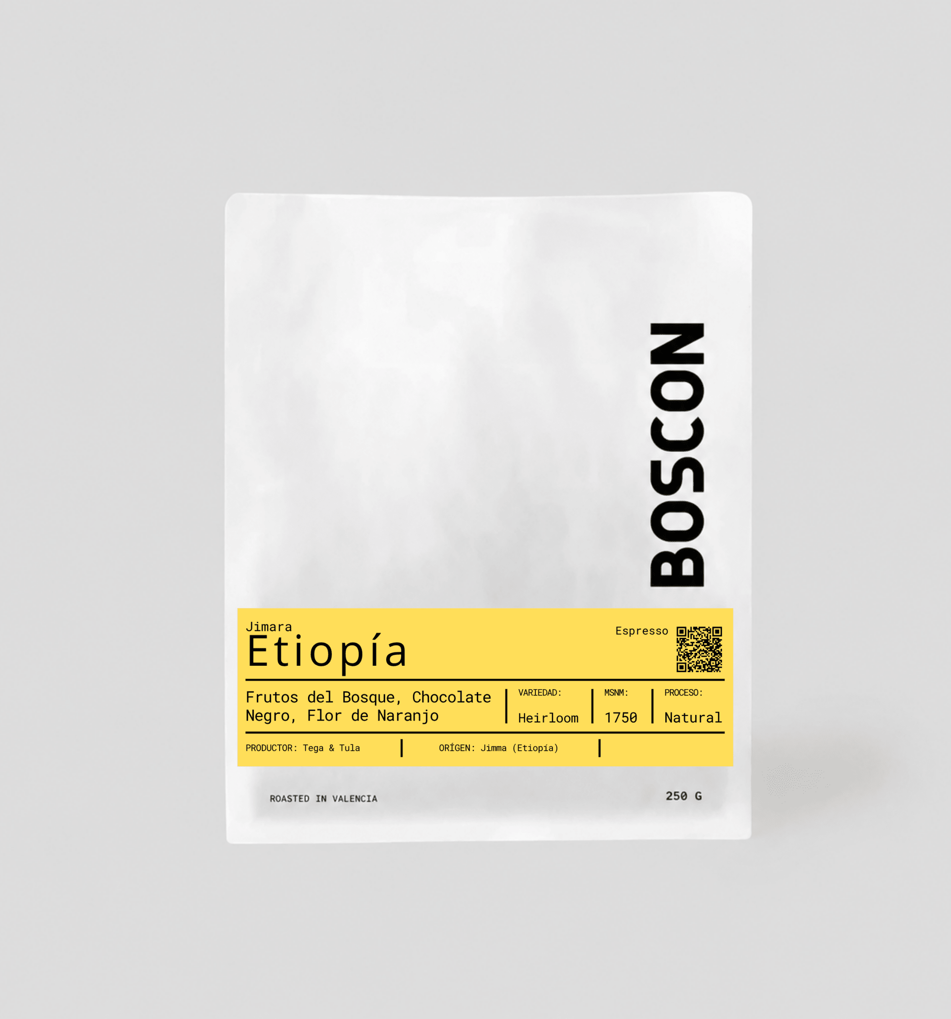 Jimara – Etiopía (Classic) Espresso coffee bag