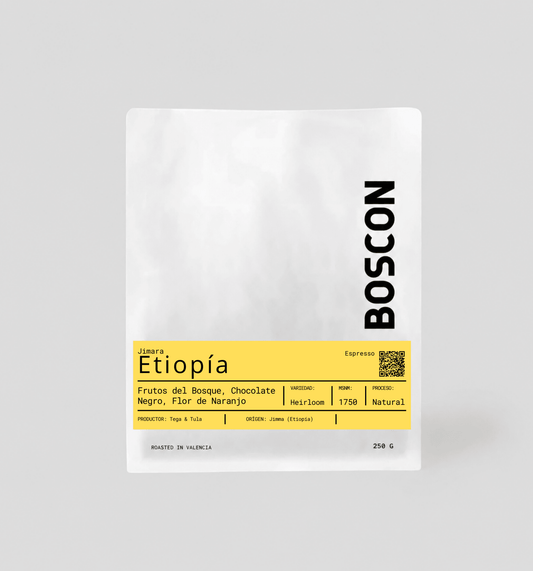 Jimara – Etiopía (Classic) Espresso coffee bag