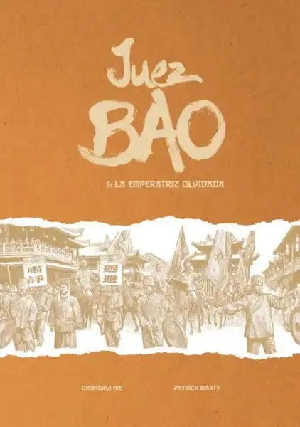 Judge Bao and the Forgotten Empress comic book cover by Patrick Marty