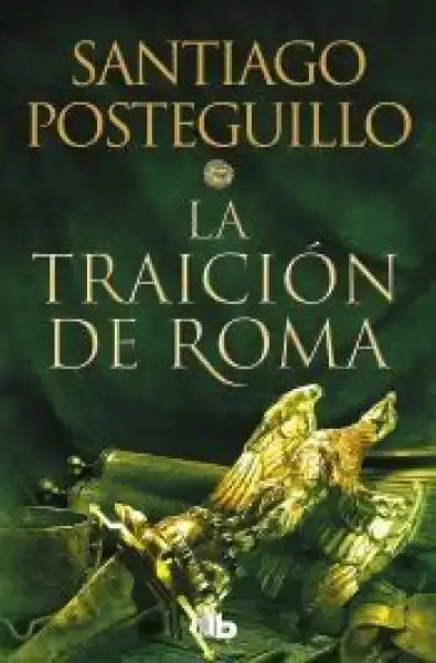 Golden angel statue on La traición de Roma by Santiago Posteguillo, Trilogía Africanus III