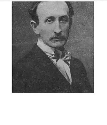 Black and white portrait of Mykhailo Yatskiv from the noncanonical canon series in Lightning. The Dove