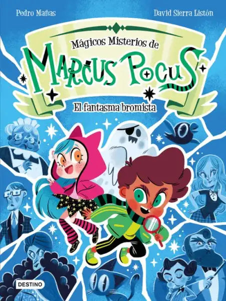 Marcus Pocus Magical Mysteries 2 book cover with ghostly figure