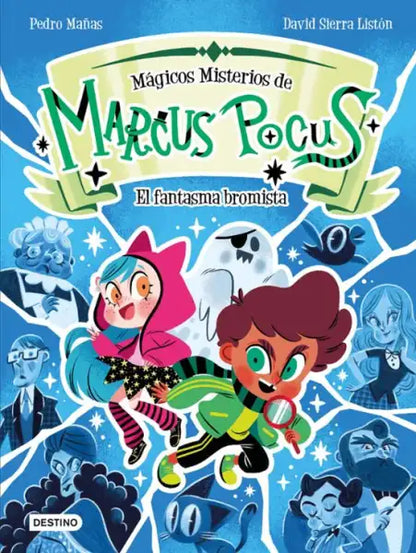 Marcus Pocus Magical Mysteries 2 book cover with ghostly figure