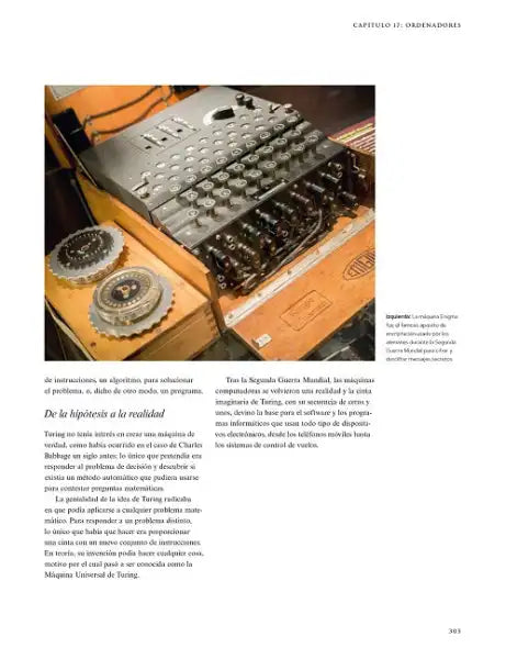 Vintage typewriter in full-colour illustrations from Mathematica books