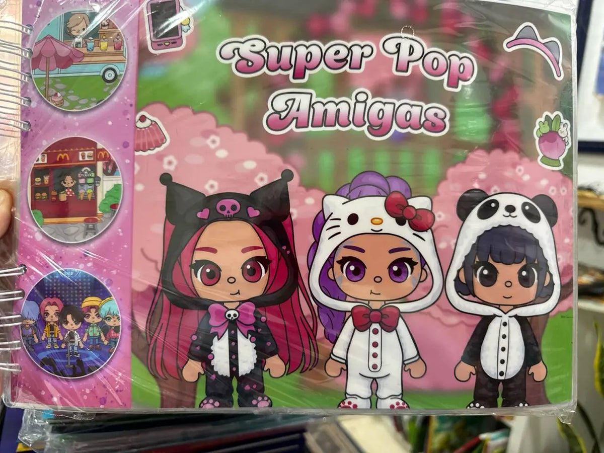 Hunters рожева А4 Super pop amigas ama_books