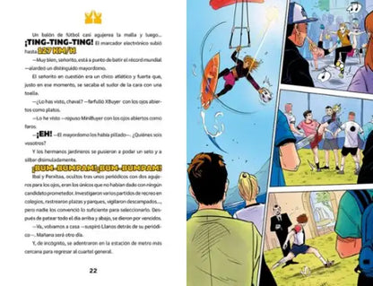 Player Number 12 Kings League soccer ball with red white panels