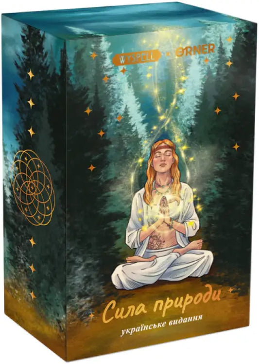 Boxed Nature Tarot deck from Power of Nature Tarot Ukrainian Edition with 78 Cards