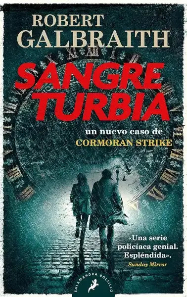 Sangre turbia (Cormoran Strike 5) (Salamandra Bolsillo) cover image