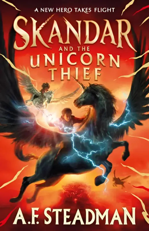 cover for SKANDAR AND THE UNICORN THIEF