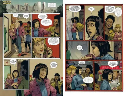 Stranger Things comic page by Jody Houser with Russian dialogue