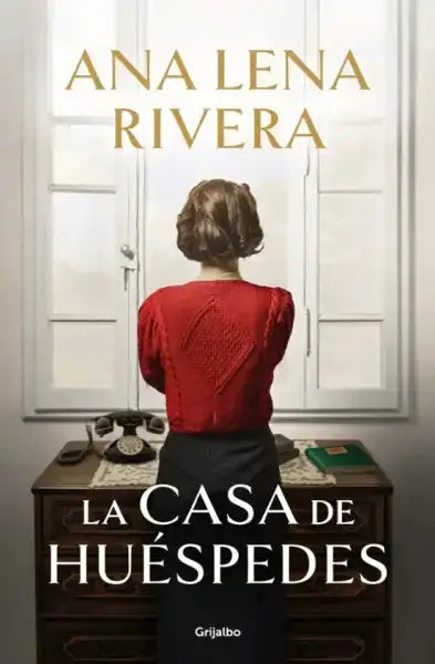Woman in red sweater from Ana Lena Riveras The Guest House by window