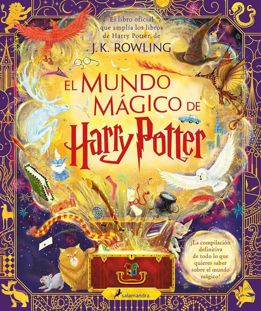 Harry Potter book cover from The Harry Potter Wizarding Almanac product display