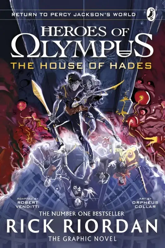 cover for THE HOUSE OF HADES: THE GRAPHIC NOVEL (HEROES OF O