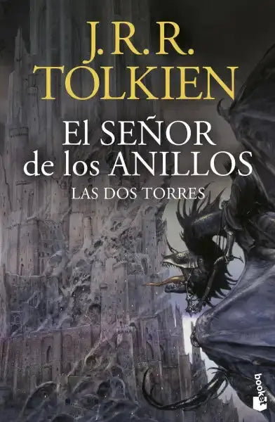 Black dragon on Tolkien’s epic fantasy Two Towers Ukrainian edition cover