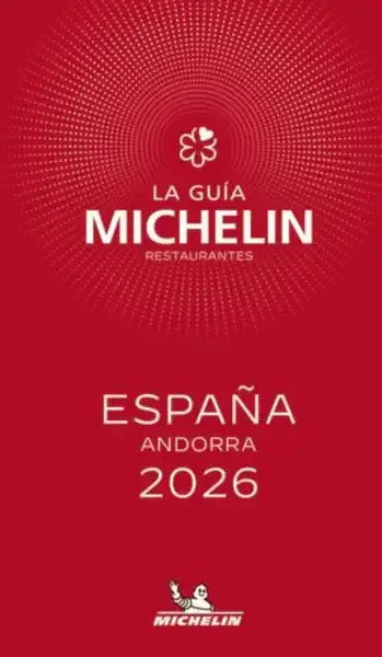 Red Michelin Guide España 2026 cover for Spain and Andorra