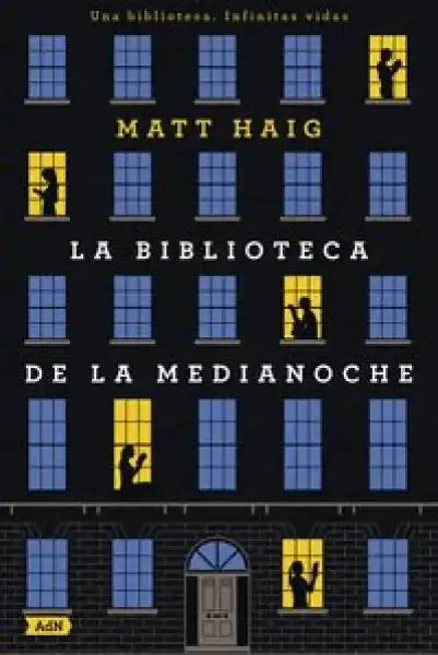 The Midnight Library book cover by Matt Haig, contemporary fantasy