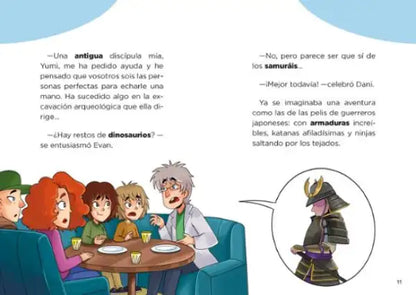 Intricate dark blue Samurai armor from Los Polo’s Samurai Treasure in Los Misterios