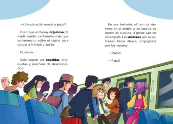 Green train car interior in Los Polo’s Samurai Treasure mystery