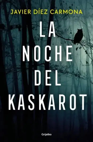 The Night of Kaskarot book cover with misty forest and owl
