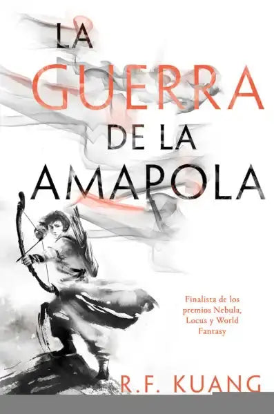 The Poppy War Spanish edition book cover by R.F. epic fantasy