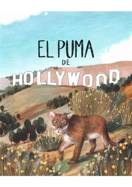 Brown Puma plush from Gemma Capdevila El Puma book