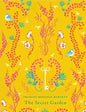 Book cover with floral and key design.
