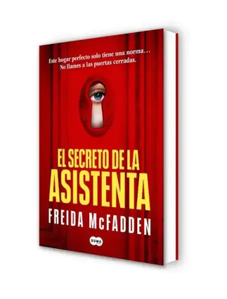 Red hardcover of El Secreto de la Asistenta by Freida McFadden, asistenta series book