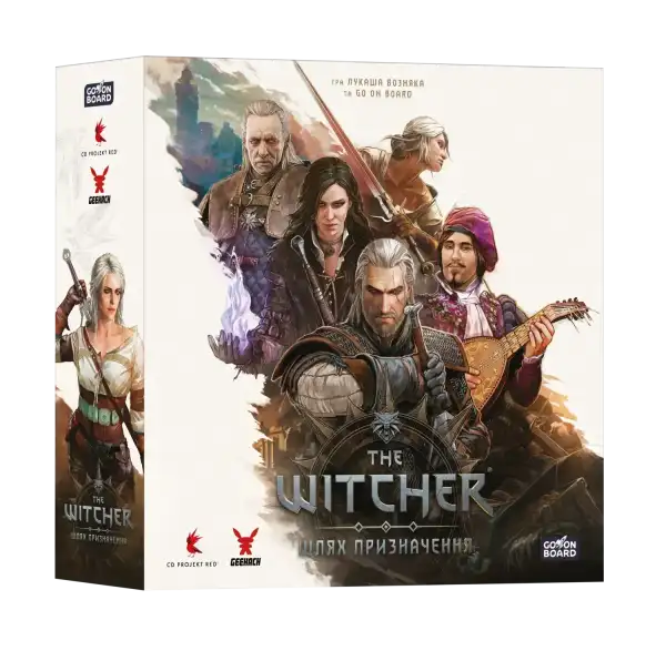The Witcher Path of Destiny Deluxe Edition tableau-building card game box