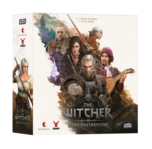 The Witcher Path of Destiny Deluxe Edition tableau-building card game box