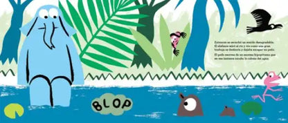 Blue elephant plush toy, The World’s Loudest Fart by Rafael Ordóñez Cuadrado