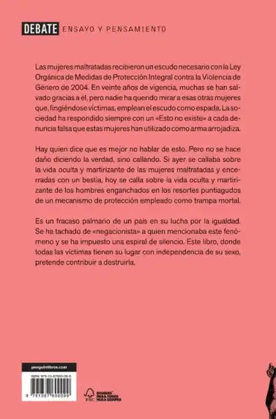 Pink paperback back cover by Juan Soto Ivars, Penguin Random House