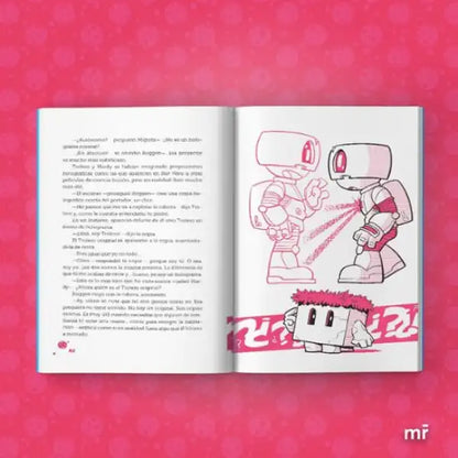 Trolardy 5: Star Team pink robot plush with red accents and secret ingredient