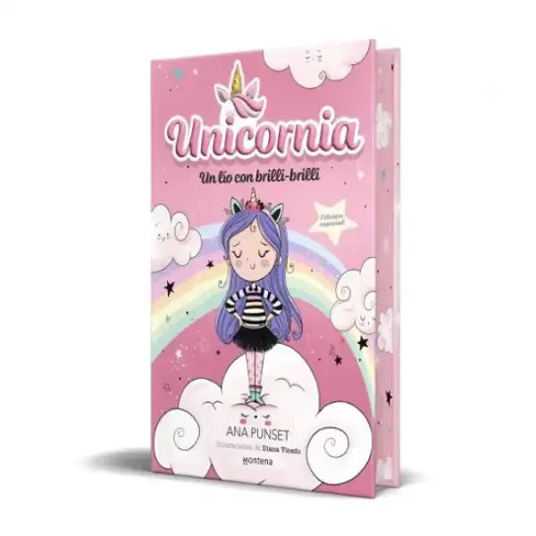 Pink Unicornia special edition book by Ana Punset with bonus chapters