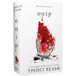 Book cover with a blood-red crystal.